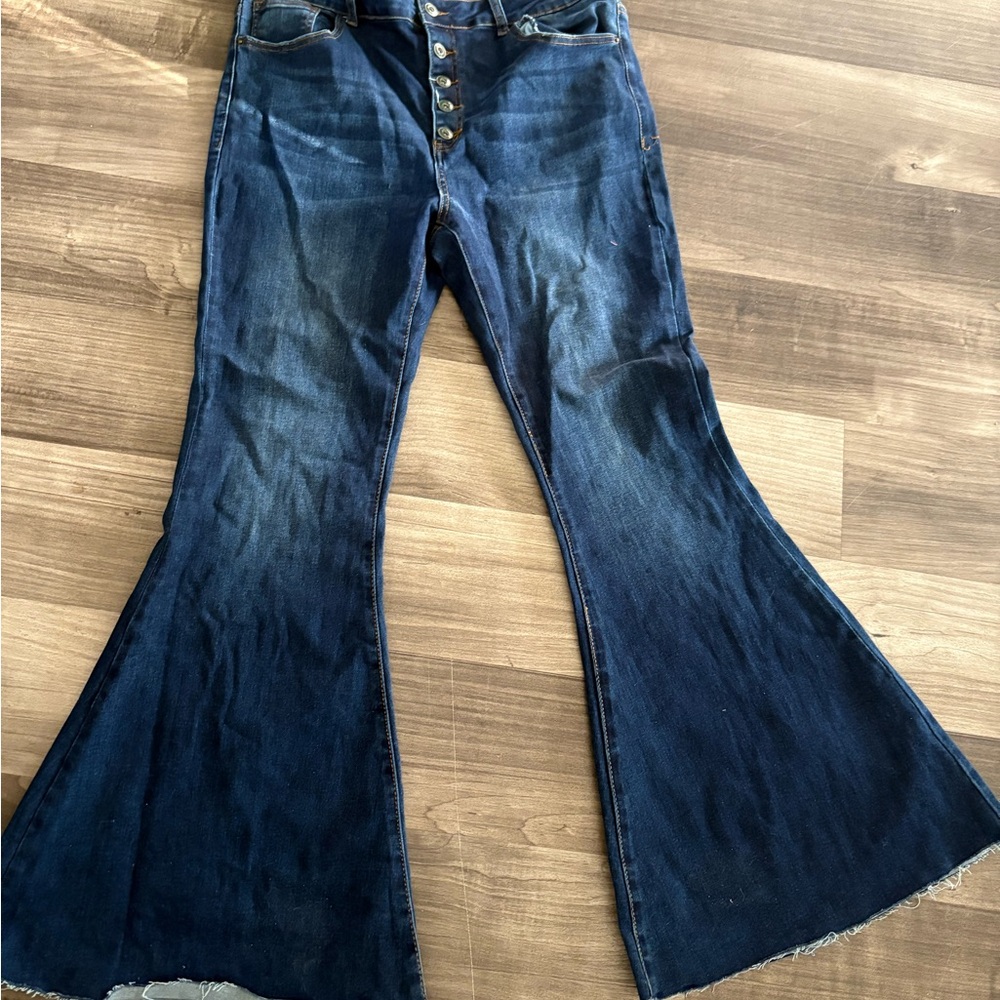 L&B Denim - High Rise Flare Jeans (bell bottoms)